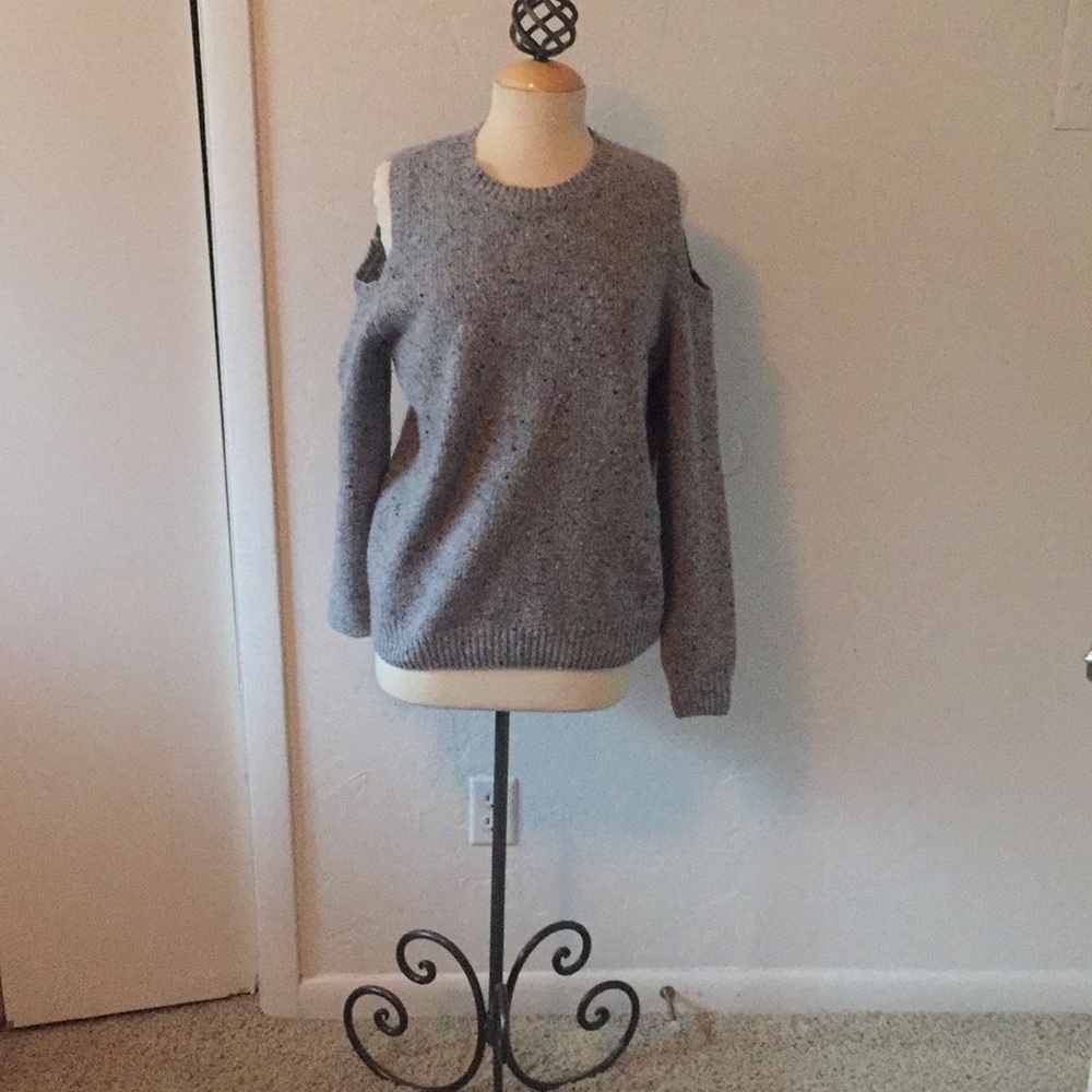 REBECCA MINKOFF Cold Shoulder Sweater size M